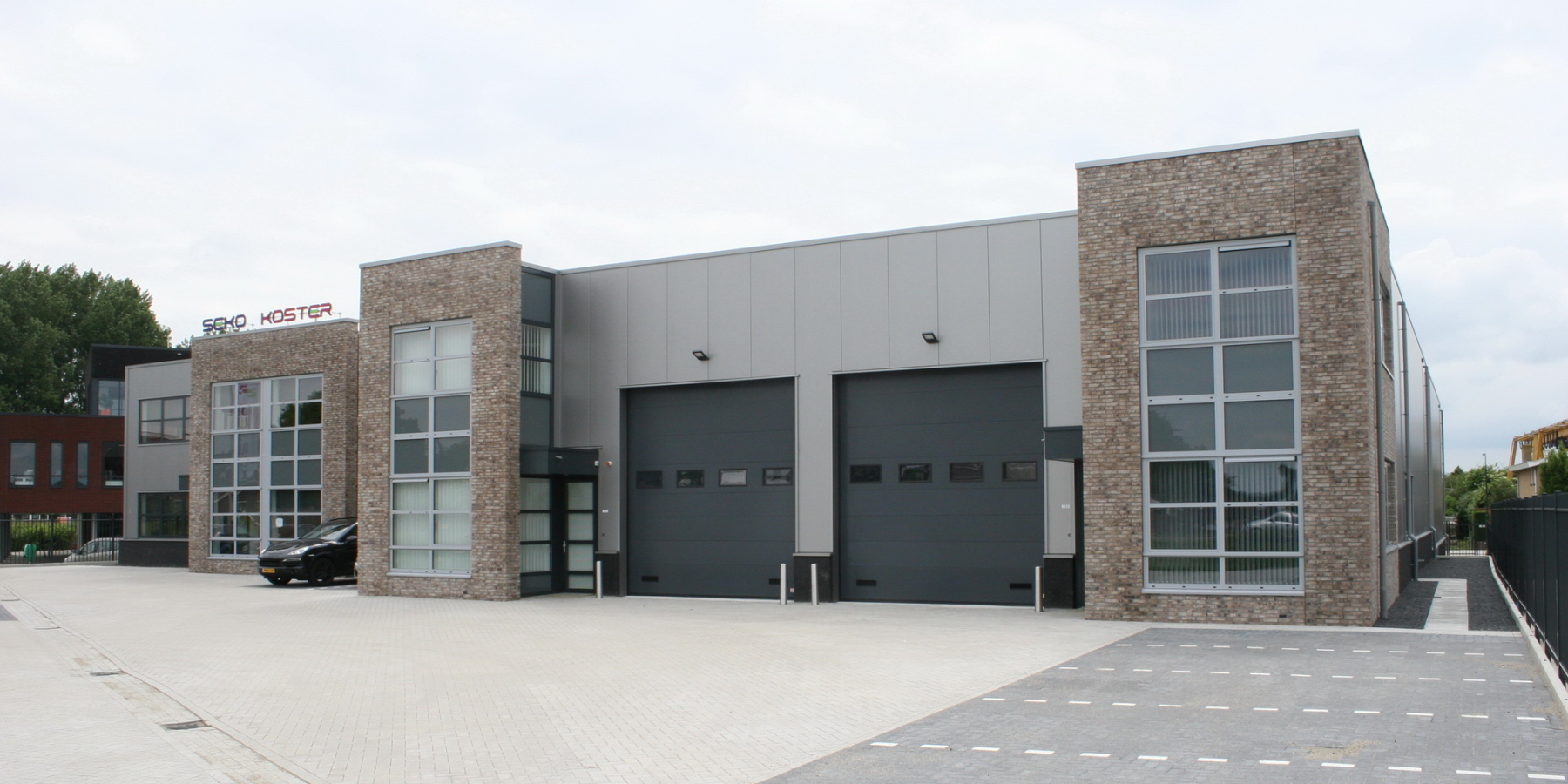 architect bedrijfsverzamelgebouw nieuwbouw Hardinxveld-Giessendam Brand I BBA Architecten