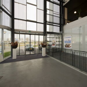 architect showroom autobedrijf garage Gouda Brand I BBA Architecten