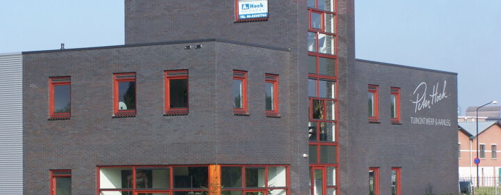 nieuwbouw bedrijfspand met kantoor Alblasserdam Brand I BBA Architecten